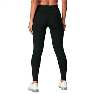 Leggings pour femmes, couleur unie, taille haute, extensibles dans 4 directions, ajustés, polyester/nylon, nouvelle collection, design élégant, vente en gros - Product Image 2