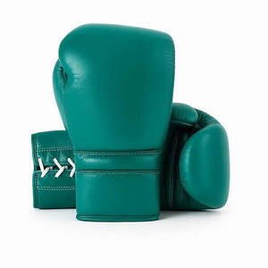 Guantes de boxeo personalizados de primera calidad, nuevos, con cordones, 100% cuero original, para entrenamiento. - Product Image 6