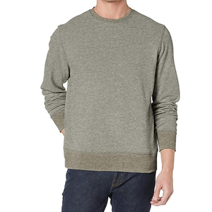 เสื้อสเวตเชิ้ตคอกลมผู้ชายปี 2026 ทรงปกติ ผ้าถักเนื้อฝ้าย สีพื้น สวมใส่สบายๆ สำหรับฤดูใบไม้ร่วง วางจำหน่ายแล้ว - Product Image 2