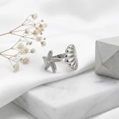 Modern Geometric Stainless Steel <b>Ring</b> for Women Waterproof Tarnish Free 304 Stainless Steel Jewelry Fashion <b>Rings</b> Wholesale - Product Image 4