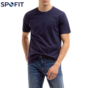 Camiseta de Manga Corta para Hombre, 100% Algodón, de Secado Rápido, Corte Ajustado, con Logotipo Personalizado, al Mejor Precio - Product Image 6