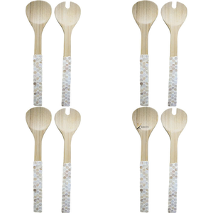 Juego de Cubiertos Desechables de Bambú Natural, Hechos a Mano, 100% Ecológicos, Color Natural, Artesanía Vietnamita, OEM/ODM, Duraderos, KV NATURAL, Venta al Por Mayor - Product Image 1