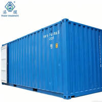 Usine de dessalement d'eau de mer conteneurisée Plug & Play Mingmo 500L/heure, système de filtration d'eau mobile avec pompe RO