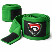 DUMELA INTERNATIONAL Pembalut Tangan Latihan MMA Logo Kustom, Bernapas, Tahan Lama, Elastis, Katun, untuk Kickboxing dan Olahraga