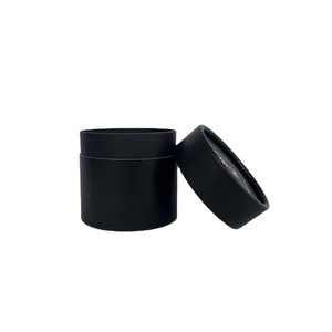 Emballage en tube de papier kraft personnalisé biodégradable recyclable pour cylindre de thé de qualité alimentaire pour boîte de tube de poudre ChaTea mat disparaissant - Product Image 2