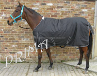 Couverture d'hiver pour cheval PRIMA 600dn de haute qualité, imperméable, respirante, en tissu Ripstop, légère, sans rembourrage, pour l'extérieur, 2