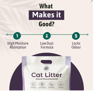 Tous types de litières pour chats disponibles : naturelles, agglomérantes, au tofu, à la bentonite, aux cristaux de silice. OEM, ODM, marque privée, emballage personnalisé, en vrac. - Product Image 5