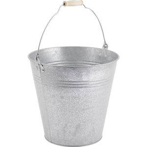 Cubos de metal galvanizado mini de la mejor calidad con asas, pequeños cubos de hojalata para recuerdos de fiestas, dulces, manualidades y decoración de jardín. - Product Image 2