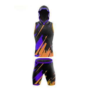 Ensemble de maillots de football américain 7v7 personnalisés 100 % polyester, design sublimé, respirant, écologique, anti-humidité - Product Image 6
