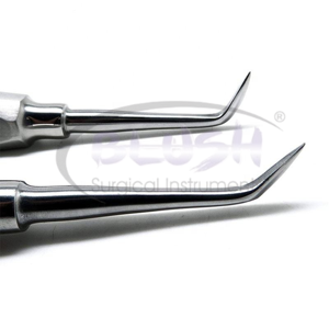 Dental Root Elevators Surgical Instruments Custom Logo Straight & Curved Manual Power Source by <b>Blush</b> Surgical - Product Image 3
