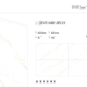 Carreaux de porcelaine satinée haute résistance pour bébés, dimensions 800x1600, 1200x1800, 750x1500 mm, carreaux de qualité supérieure pour usage résidentiel et commercial - Product Image 1