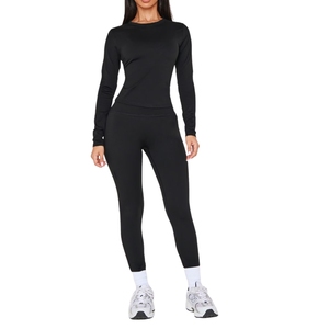 Leggings de yoga sans couture taille haute pour femmes, imprimés, pour la gym, la course et le sport, sensation seconde peau, vente en gros personnalisée - Product Image 1