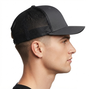 หมวกแก๊ปทรง Trucker แบบ 6 แผง ผ้าโพลีเอสเตอร์ 100% รุ่น CustomTwo-Tone ตาข่าย Richardson 112 ทรงโค้ง สำหรับโฆษณา ใช้ได้ทั้งชายและหญิง - Product Image 4