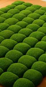 Alfombra verde musgo, hecha a mano con lana de alta calidad, ecológica, antideslizante, para sala de estar, habitaciones infantiles, hoteles y oficinas. - Product Image 4