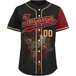 Maillot de baseball sublimé avec tissu doux au toucher et contrôle avancé de l'humidité pour usage sportif - Product Image 3