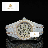 Glänzende VVS Moissanit Diamant Iced Out Uhr Hip-Hop Luxus-Design für Partys, Geschenke und Moderne Streetfashion
