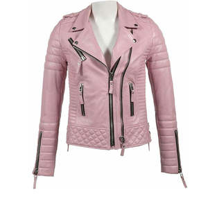 Chaqueta de Invierno de Piel de Oveja Personalizada, Chaqueta de Mujer de Alta Calidad, Informal, Delgada, Transpirable, Impermeable y Ecológica - Product Image 3