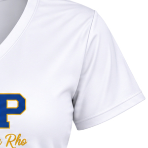 Camiseta Deportiva Personalizada con Cuello en V para Mujer de Sigma Gamma Rho, Camiseta Deportiva de Manga Corta para Entrenamiento, Ropa Deportiva - Product Image 5