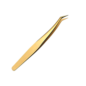 Pinzas de Acero Inoxidable de Alta Precisión para Extensión de Pestañas Profesional, Herramienta de Belleza - Product Image 5