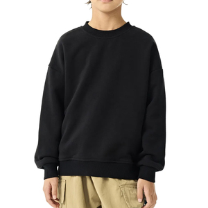 OEM Men Women Acid Wash Crewneck Sweatshirt Oversized Vintage Streetwear Custom Logo 100% Cotton Spring Bulk - Product Image 1