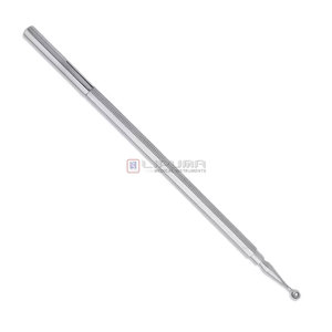 Professional Dual End <b>Blackhead</b> Acne <b>Extractor</b> Stainless Steel Precision Skincare <b>Tool</b> Textured Grip Fashionable Foot Rasp - Product Image 1