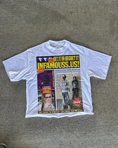 Summer Fashion Men's Short Sleeve Heavy GSM 100% Cotton Breathable & Eco-Friendly T-Shirt OEM Round Neck - Product Image 3