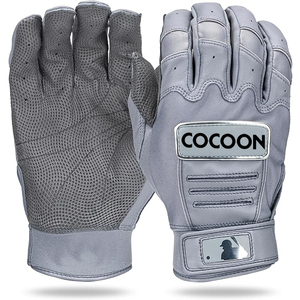 Gants de frappe de baseball pour hommes en polyester et élasthanne tissé, logo personnalisé, main droite, entraînement, taille XL adulte, professionnels, légers - Product Image 2
