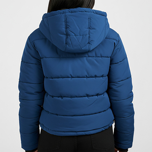 2026 New Arrived Fashion <b>Women's</b> Camouflage Puffer <b>Jacket</b> 100% Polyester Waterproof Winter Casual <b>Lightweight</b> Warm Cotton Lining - Product Image 3