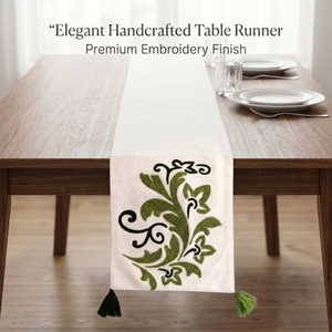 Export Quality Printed Fabric <b>Table</b> <b>Runner</b> for Home Kitchen Wedding Party Restaurant and Cafe | Available for Affordable Price - Product Image 2