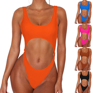 Nouveau maillot de bain une pièce sexy imprimé, taille haute, coupe coquine, pour femme - Product Image 5