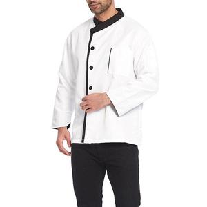 Uniformes de Chef al por Mayor de Alta Calidad, Manga Larga, 100% Algodón Canvas, Transpirables, Hechos a Medida - Product Image 4