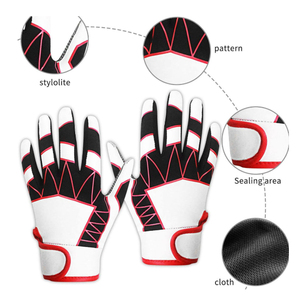 Guantes de Bateo de Béisbol de Pakistán, Alta Calidad, Precio de Fábrica, Protección para las Manos, Guantes de Béisbol para Lanzar con la Mano Derecha - Product Image 4