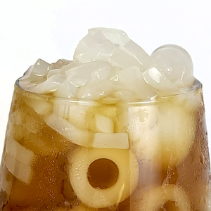 Nata de Coco Premium con Sabor a Lichi para Té de Burbujas, Ingredientes para Bebidas y Mocktails de Café - Product Image 3