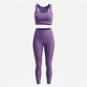 Nouvelle tenue de yoga sans couture pour femmes, vêtements de sport et de fitness à manches courtes et longues, vêtements athlétiques à taille haute, vêtements de sport pour la salle de sport, ensemble de survêtement - Product Image 1