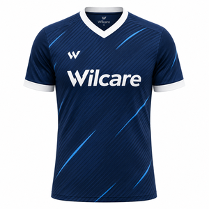 Wilcare Men's Black Sport Shirt With <b>Red</b> <b>Stripes</b> Sublimation Print Breathable Polyester Adult <b>Top</b> cheap price breathable - Product Image 6
