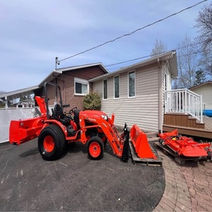 Tractor Kubota Lx2610 Usado de 25HP, 30HP, 35HP, 40HP con Cargador Frontal y Retroexcavadora, Equipo Agrícola - Product Image 1
