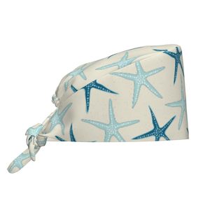 Eco-Friendly Breathable Cotton Surgical Caps Scrub Hats Unisex Quick Dry Custom Logo for Hospitals Pet Hospitals Dentist Nurses - Product Image 1