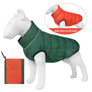 Nouvelle conception moderne, veste pour animaux de compagnie en polyester et coton doux et chaud, tissu respirant, tenue d'hiver confortable pour petits animaux 2026 - Product Image 2