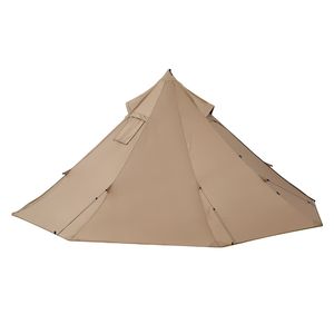 Tenda Tipi Invernale Portatile per 2 Persone con Foro per Stufa, Tenda da Campeggio in Tela Impermeabile, Riparo Leggero per 4 Stagioni, Unità Singola - Product Image 2
