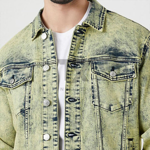Nouvelle arrivée, veste en toile denim élégante pour hommes, de haute qualité, à capuche, imperméable, hiver, logo personnalisé, OEM, taille personnalisée - Product Image 5