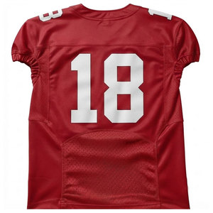 Maillot de football américain au design moderne, confortable, à séchage rapide, en tissu respirant, de haute qualité, coupe élégante pour les joueurs d'équipe - Product Image 2