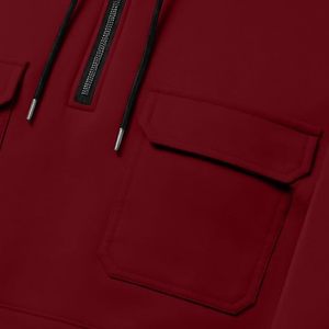 Sudadera con Capucha para Hombre, Estilo Deportivo, con Cordón Ajustable, Manga Larga, Holgada, para Otoño e Invierno, con Bolsillos - Product Image 3