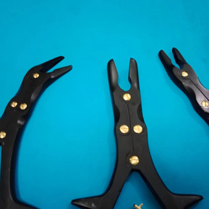 คีมตัดกระดูกแบบสองทิศทาง คีมผ่าตัดกระดูกแบบออร์โธปดิกส์ สตีล-ลูเออร์ ทำจากเหล็กกล้าไร้สนิม เครื่องมือแพทย์สำหรับตัดกระดูก - Product Image 1