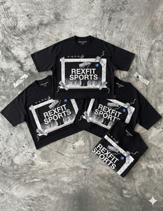 Camisetas de Alta Calidad con Serigrafía, Hombros Caídos, Tela Suave, Estilo Urbano, Fabricante de Camisetas de Algodón Extra Grandes Personalizadas - Product Image 6