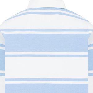 Camisa Polo a Rayas de Manga Larga para Hombre de Alta Calidad, Cómoda, Mezcla de Algodón, Estilo Casual Elegante, Uniforme de Golf, Fabricante y Proveedor - Product Image 4