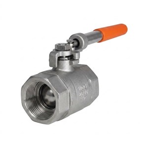 วาล์วบอลสปริงรีเทิร์นแบบแมนนวล 2 ชิ้น ทำจากสแตนเลส ทนแรงดันน้ำ 2000psi ขนาด 1/4"-2" พร้อมซีท TFM ได้รับการรับรองมาตรฐาน API 598 - Product Image 1