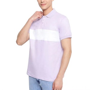 เสื้อโปโลสั่งทำขายส่ง สีพื้น พิมพ์โลโก้ด้านหน้า สำหรับเสื้อกอล์ฟ คุณภาพสูง มีสินค้าในสต็อก - Product Image 6