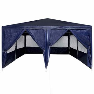 Carpa Azul para Bodas y Fiestas de 157.48 X 157.48 X 104.72 Pulgadas de Polietileno, Tamaño Ideal para su Evento Especial - Product Image 5