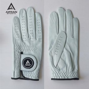 Guantes de Golf AIFRAN Premium de Piel de Cabretta para Hombre, Suaves, Antideslizantes, Transpirables, con Logotipo Personalizado, Venta al Por Mayor de Fábrica - Product Image 4