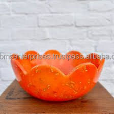 Pink and <b>clear</b> casted <b>epoxy</b> <b>resin</b> round tray with scallop edges, Gift for her best quality multi swirl <b>resin</b> trays handmade - Product Image 4